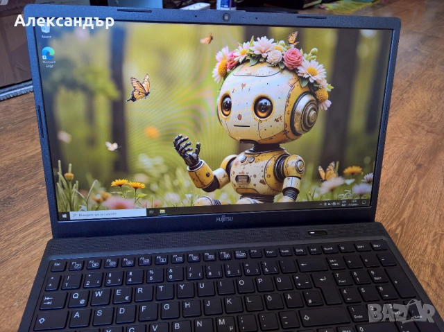 15.6" Fujitsu LifeBook A3510, i5-1035G1, 8GB DDR4, 256GB NVMe, лицензиран Windows