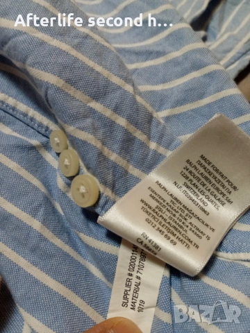 Ralph Lauren Мъжка риза XL, снимка 3 - Ризи - 54077191