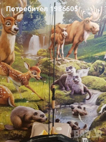 Спининг въдица Penzill Nano Kork UL, 221 см, 1-7 гр., снимка 2 - Въдици - 54152312