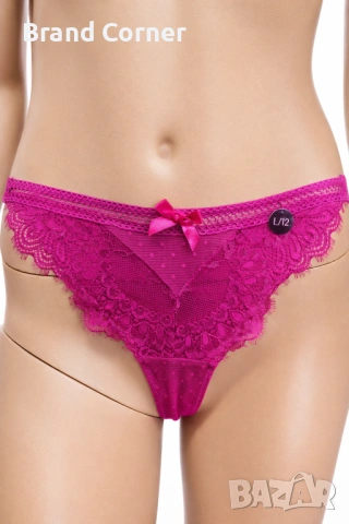 Дамско дантелено долнище Hunkemöller, размер L – циклама
