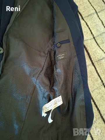 Мъжко сако ZARA, slim fit, M номер, снимка 3 - Сака - 54163604