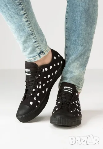G-star Raw нови оригинални дамски черни гуменки Uk4/37