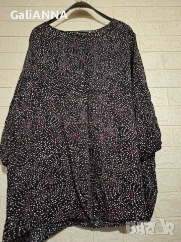 СТРАХОТНА НОВА ТУНИКА РИЗА 3XL-4XL, снимка 3 - Туники - 54495905