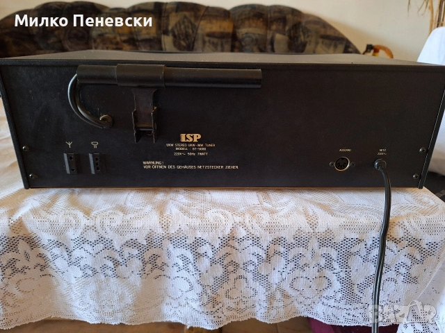 ISP ST 5000 STEREO TUNER . MADE IN WEST GERMANY., снимка 4 - Ресийвъри, усилватели, смесителни пултове - 54665014