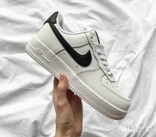Nike Air Force 1 Нови Бели Дамски Маратонки Найк с Кутия 