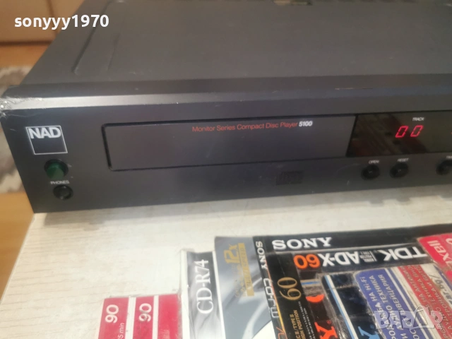 NAD 5100 CD PLAYER-MADE IN JAPAN-ВНОС SWISS 1207260917L4, снимка 16 - Декове - 55246941