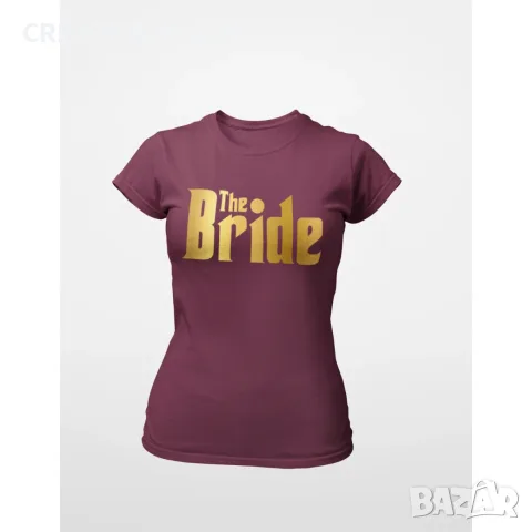 Дамска тениска с щампа - The Bride, снимка 3 - Тениски - 55590985
