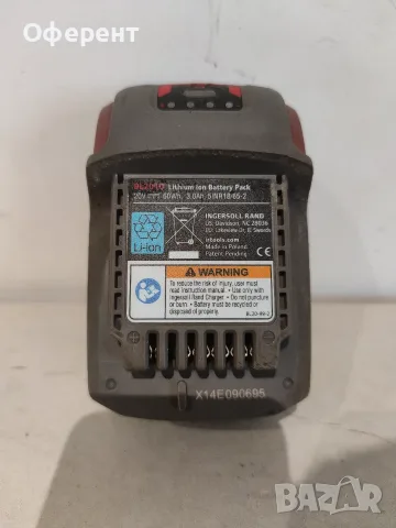 Ingersoll Rand 20v батерия , снимка 2 - Винтоверти - 55334501