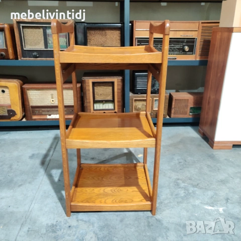 Винтидж шведска сервизна масичка от 60-те години, снимка 3 - Антикварни и старинни предмети - 53722170