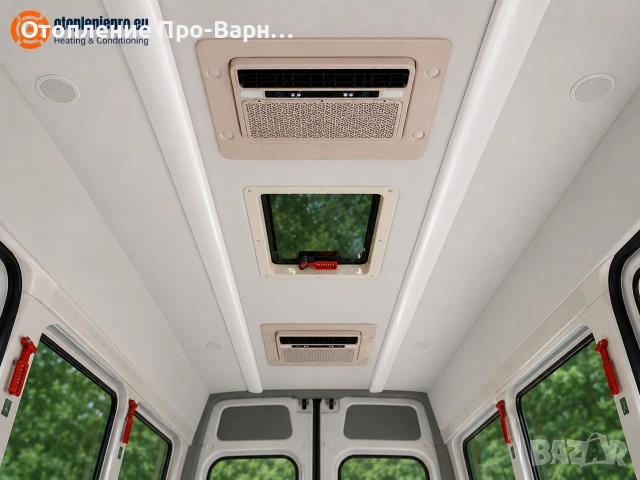Климатизация на 8+1 местен бус “SprinterСool 6000+” DC12V/24V, снимка 7 - Автоклиматици - 55080009