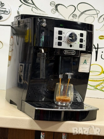 Кафемашина кафе автомат delonghi magnifica S с гаранция, снимка 3 - Кафемашини - 54724513