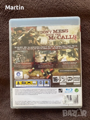 Call Of Juarez: Bound In Blood PS3 PlayStation 3, снимка 2 - Игри за PlayStation - 54553461