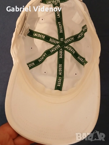 Лятна шапка Lacoste., снимка 5 - Шапки - 55265615