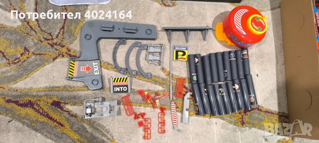 Паркинг на 4 нива, Ramiz, комплект с 8 колички, 93x42x45см, снимка 4 - Коли, камиони, мотори, писти - 54754073