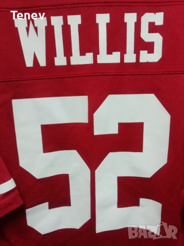 San Francisco 49ers Patrick Willis Nike jersey NFL оригинална тениска джърси XL-2XL, снимка 4 - Тениски - 43296276