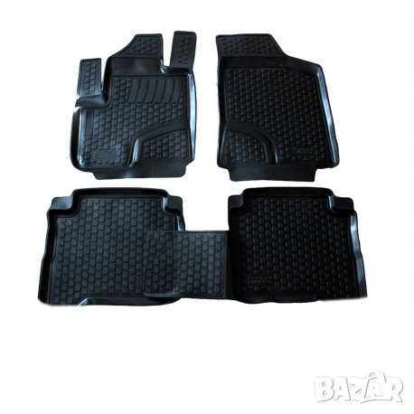 Комплект гумени стелки за HYUNDAI Santa Fe II 2006-2013