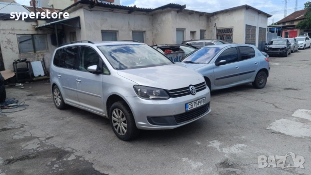 Продавам VW Touran 2014gодина за части - 1.4 бензин-метан-втора газова уредба , 150 к.с. с турбо, снимка 4 - Автомобили и джипове - 54708584