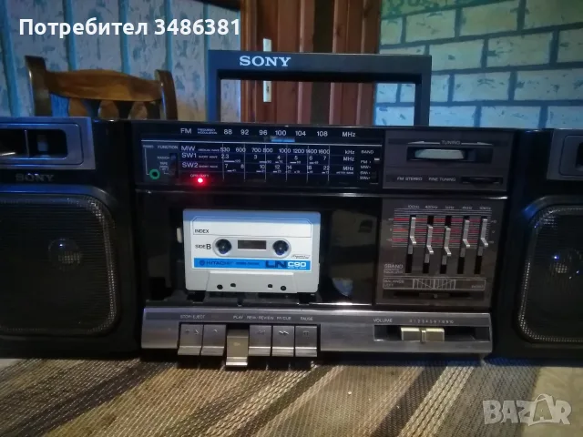 SONY CFS 1000 S, снимка 2 - Радиокасетофони, транзистори - 55511749