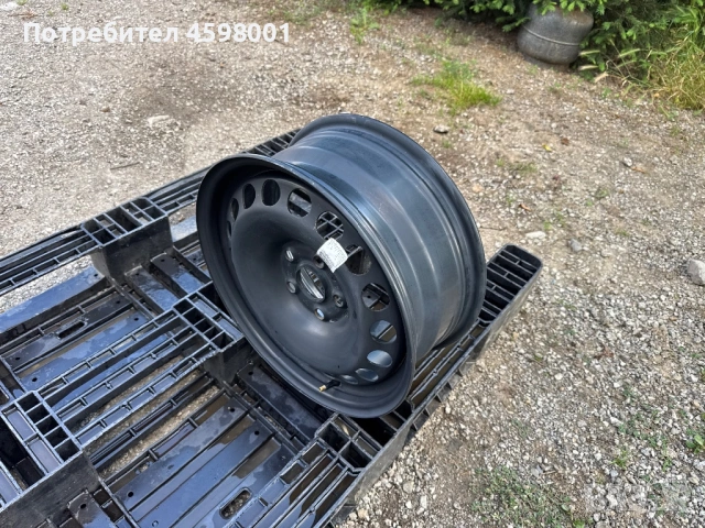 1бр.Оригинални железна джанта 16цола 5x112 ET42 за Vw,Skoda,Seat,Audi, снимка 4 - Гуми и джанти - 54917766
