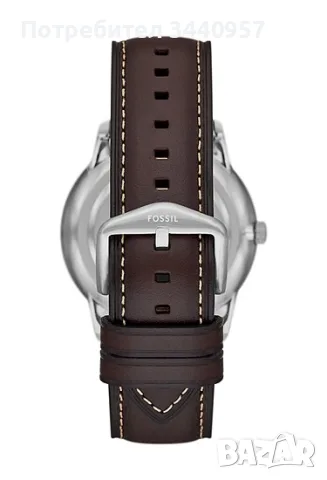 Fossil FS5905 Neutra 42 mm Moonphase Multifunction Black Leather , снимка 2 - Мъжки - 55613896