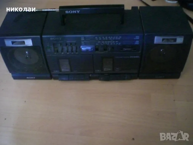 SONY радиокасетофон работи