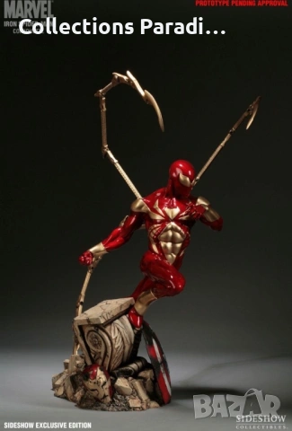 Sideshow Marvel Iron Spiderman фигура статуя колекции 