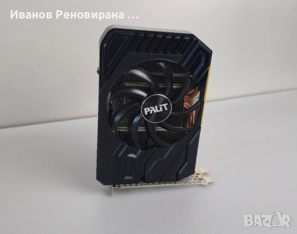 Видео карта Palit StormX GTX 1660ti 6GB GDDR6 Nvidia, снимка 3 - Видеокарти - 54793852