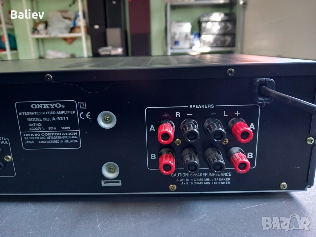 ONKYO A-9211 STEREO AMPLIFIER , снимка 12 - Ресийвъри, усилватели, смесителни пултове - 55016724