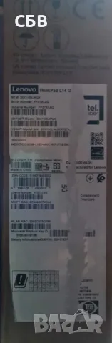 Лаптоп,, Lenovo ThinkPad,, L14, снимка 6 - Лаптопи за работа - 55358918