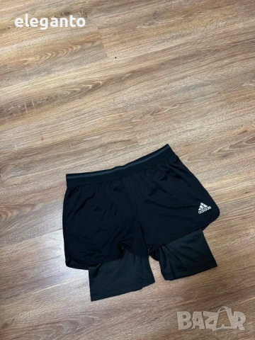 Дамски шоорти ADIDAS  Adizero 2 в 1 шорти със клин , S/M размер, снимка 3 - Клинове - 54468081