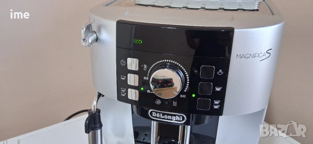 Кафеавтомат / кафемашина - робот. НОМЕР 26. Delonghi Magnifica S Eco. Typ ECAM21.116.SB. Работи с..., снимка 4 - Кафемашини - 55164920
