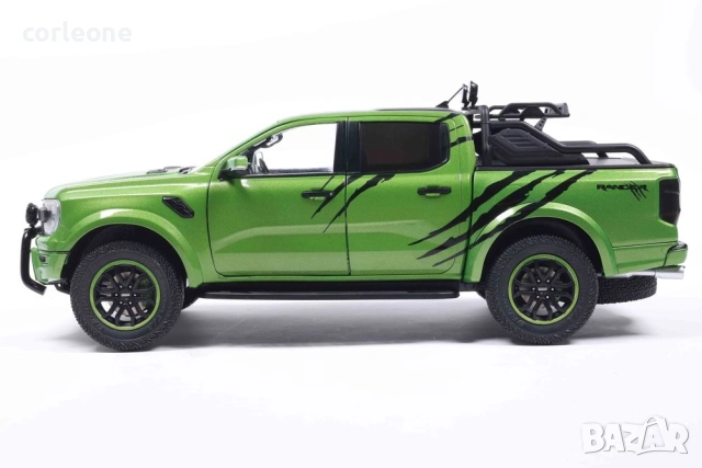 Ford Ranger Raptor Pick Up 2024 - мащаб 1:18 на Solido моделът е нов в кутия, снимка 3 - Колекции - 55148415