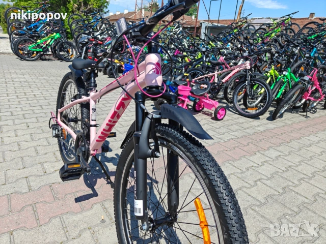 X Велосипед 24" WHIZZY розов, снимка 4 - Велосипеди - 54493391