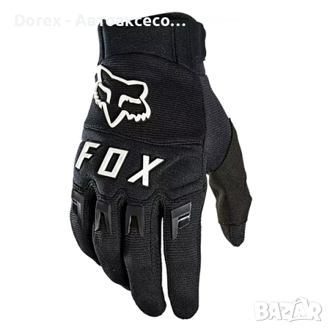 Ръкавици за мотор черни Fox - размери M, L, XL, XXL