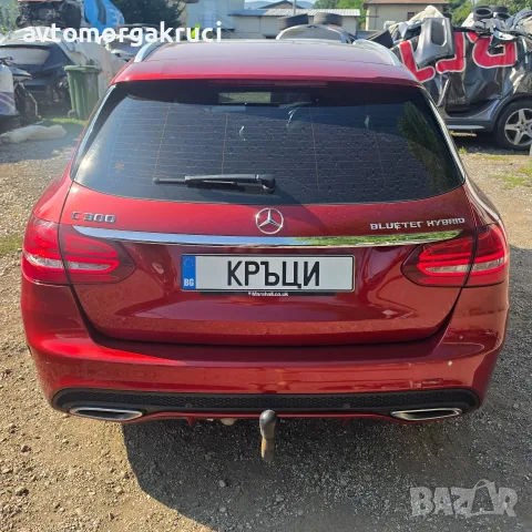 Mercedes-Benz C300 Hybrid W205 AMG пакет Комби Десен волан Автомобилът се продава цял 6999€, снимка 6 - Автомобили и джипове - 55616667
