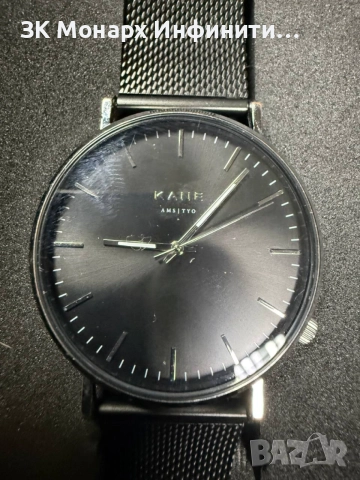 Мъжки часовник KANE SILVER STEEL MESH/+КУТИЯ ПЕРФЕКТЕН, снимка 5 - Мъжки - 54731063