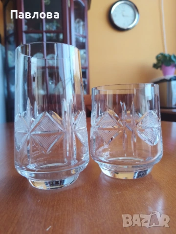 Кристални чаши серия,, Моника ромб ", снимка 4 - Чаши - 50460224