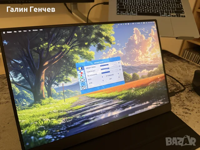Преносим монитор 16” 4K 3840x2400 IPS 60Hz USB-C / HDMI, снимка 4 - Монитори - 55683735