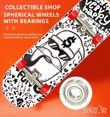 Professional Fingerboard 32мм, снимка 2 - Други игри - 52437037