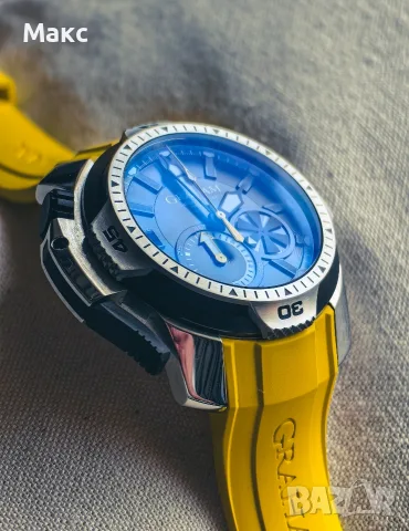 Graham Prodive Chronofighter с кутия и документи 