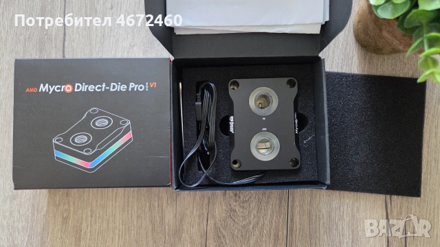Thermal Grizzly AMD Mycro Direct-Die Pro V1 RGB, воден блок AM5, снимка 8 - Други - 55153094