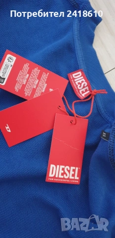 Diesel S - Boxt - N6 Loose Fit Cotton Mens Size XL НОВО! ОРИГИНАЛ! Мъжка Блуза!, снимка 10 - Блузи - 54976040
