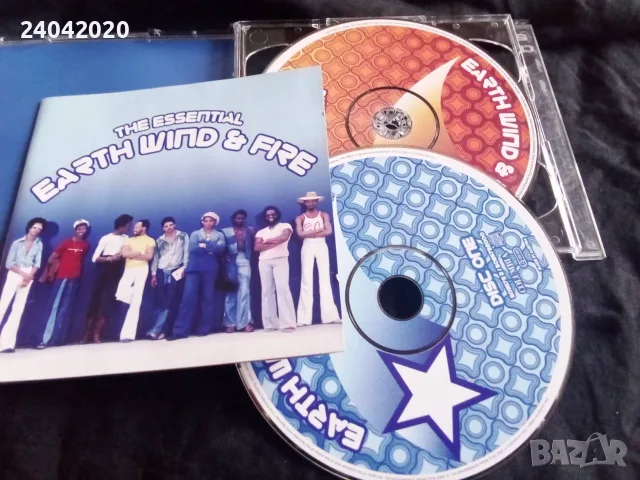 Earth, Wind & Fire – The Essential Earth 2CD оригинален двоен диск