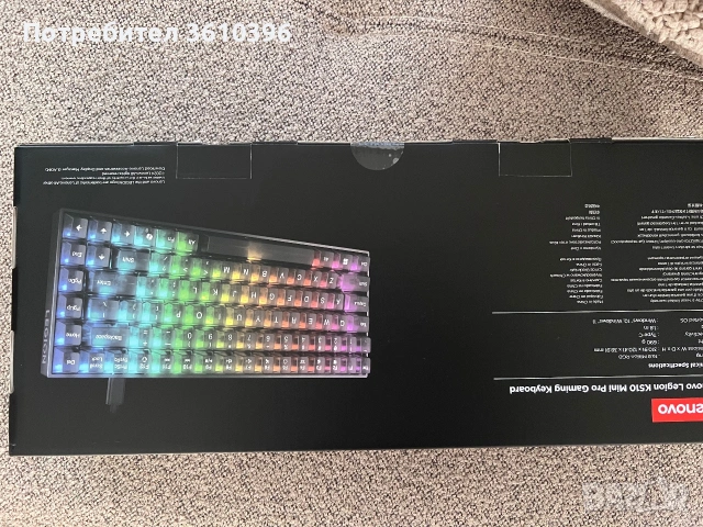 Клавиатура Logitech MX Keys Mini, снимка 4 - Клавиатури и мишки - 55282774