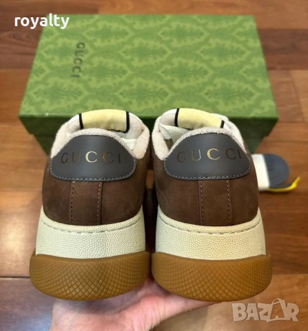 Gucci Screener Нови Дамски Маратонки с Кутия , снимка 3 - Маратонки - 55005567