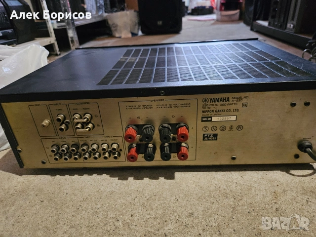 Усилвател Yamaha A-520, снимка 5 - Ресийвъри, усилватели, смесителни пултове - 54885520