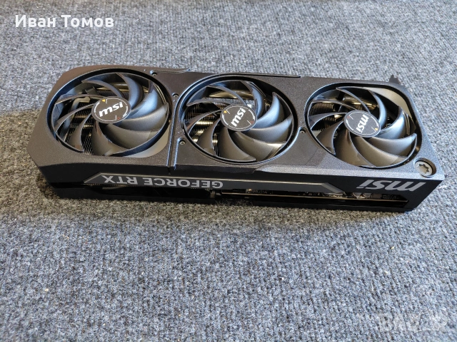RTX 5080 MSI Shadow 3X OC, снимка 5 - Видеокарти - 55222207