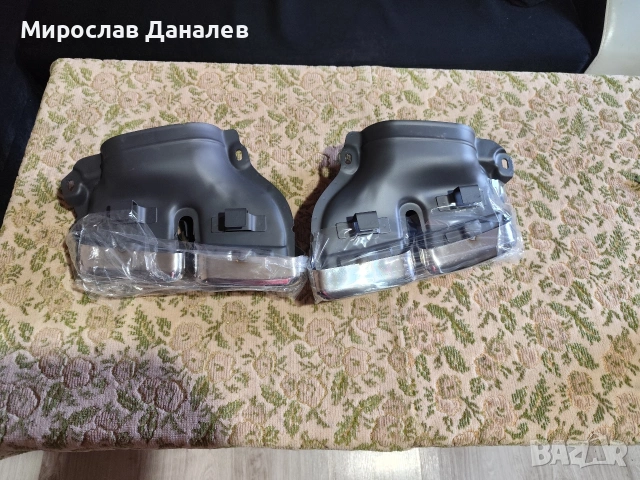 Хромирани накрайници за мерцедес бенц НОВИ, снимка 2 - Аксесоари и консумативи - 54664933