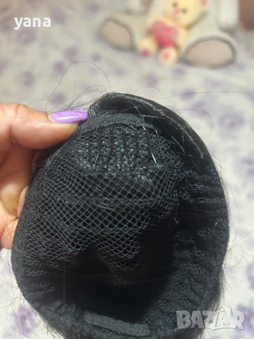 Естествена опашка -200 гр-70 см, снимка 5 - Аксесоари за коса - 53968533