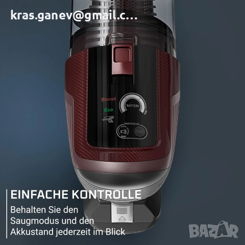 Rowenta X-Pert 6.80 RH6483E0 Безжична Вертикална Прахосмукачка, снимка 5 - Прахосмукачки - 55010914